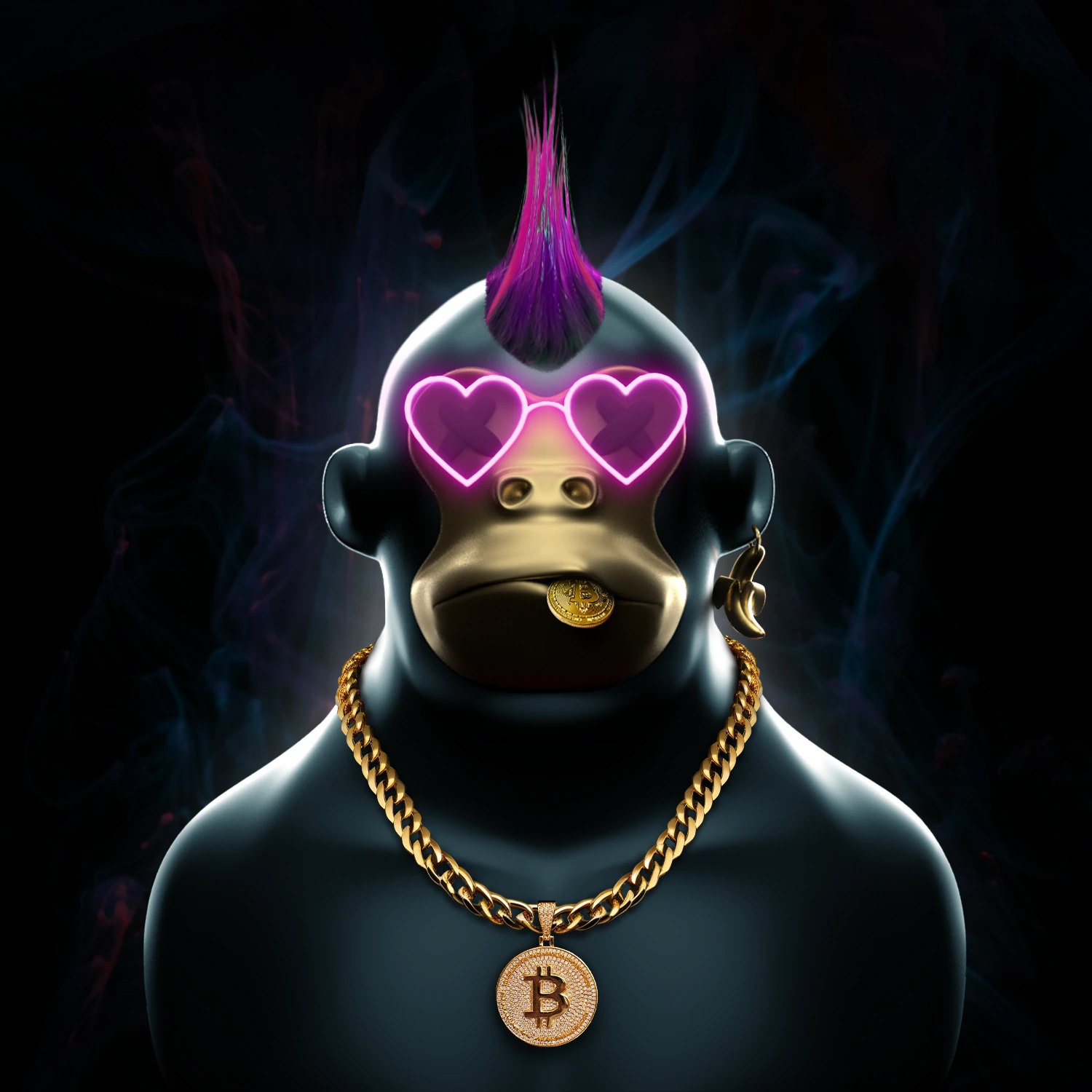 EAPES avatar from the Solana collection